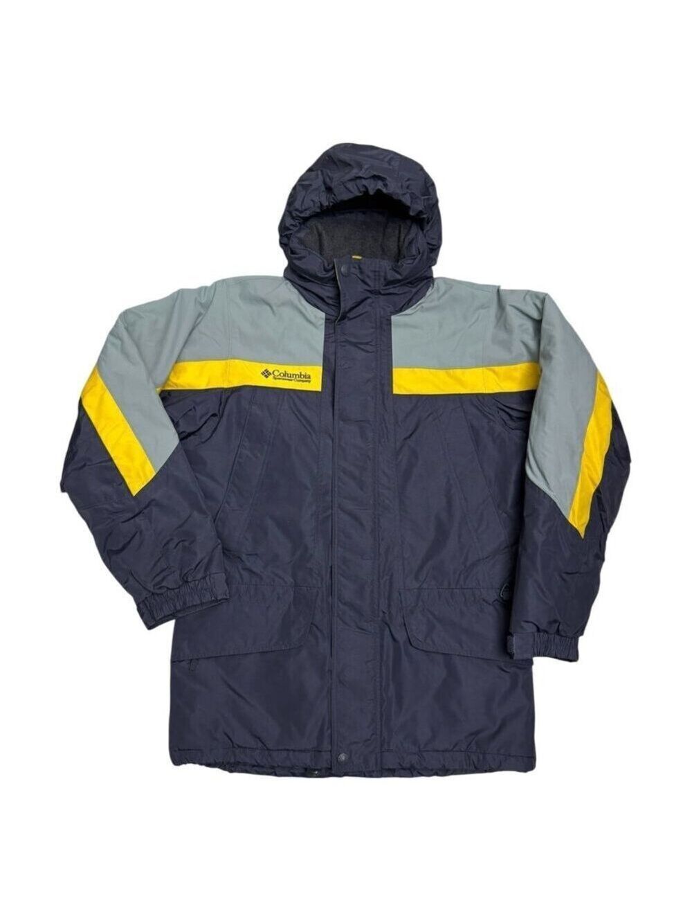 COLUMBIA Fleece Lined Winter Ski Snowboard Parka Jacket Coat Mens Small